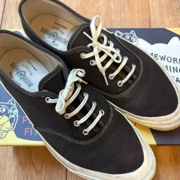 [BUNJANG] Etlaco Deck Shoes Black Size 8 / 엣라코 덱슈즈 블랙 Size 8