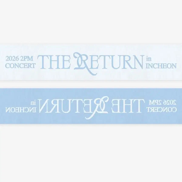 [BUNJANG] 2PM The Return Muffler Towel (Sealed) / 2pm the return 머플러 타올 미개봉 양도
