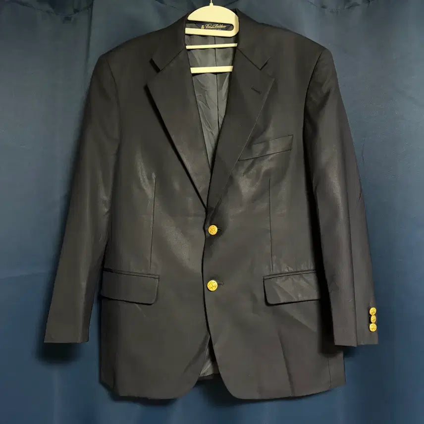 [BUNJANG] Brooks Brothers Navy Gold Button Blazer / 브룩스브라더스 네이비 골드 버튼 블레이저