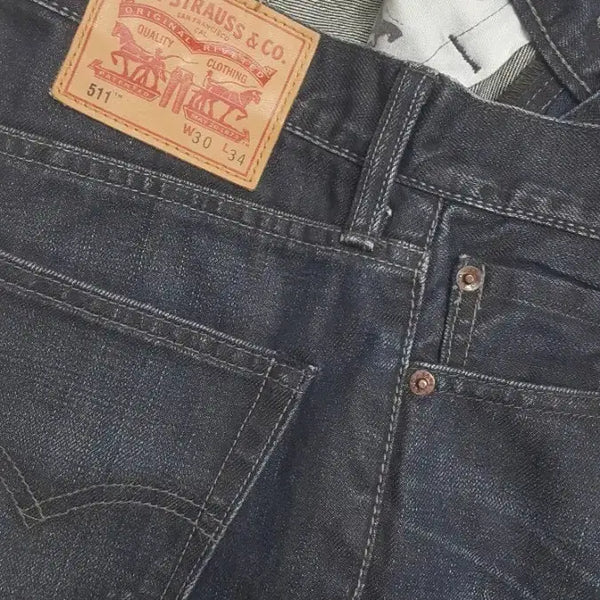 [BUNJANG] Levi's 511 Coated Denim Jeans 30" Waist / 리바이스511 코팅데님 30인치 657번