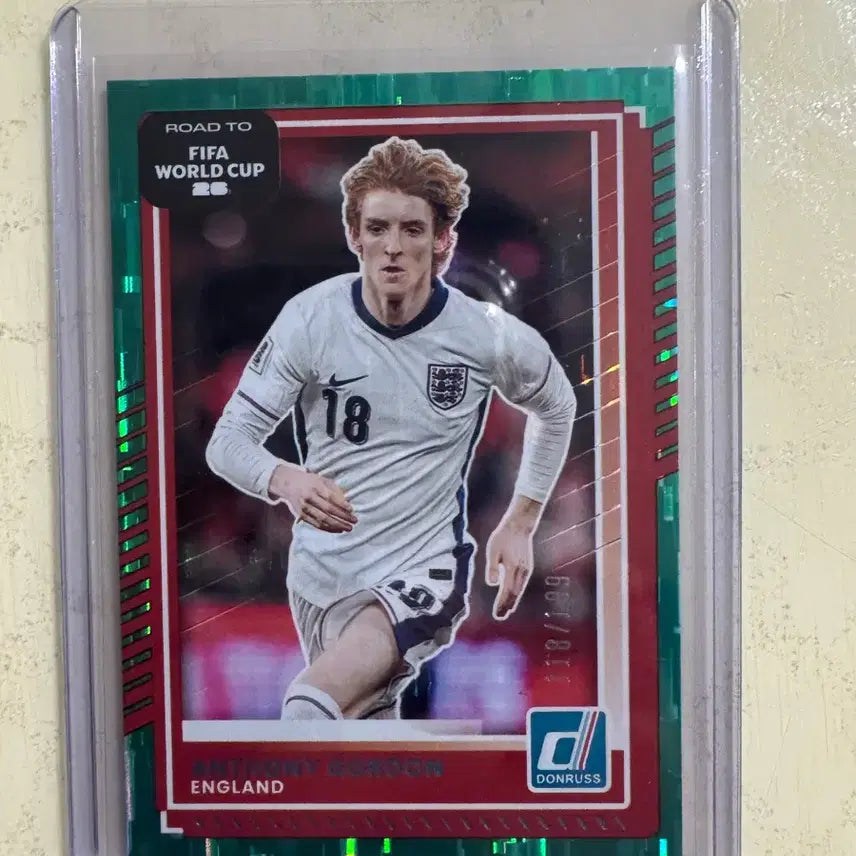 [BUNJANG] Anthony Gordon 2026 FIFA World Cup Donruss Card #118/199 / 앤서니 고든 118/199 2026 FIFA 월드컵 돈러스