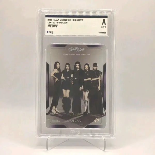 [BUNJANG] MEOVV Limited Edition Group Graded Card (50 pcs Limited) / 테레카 미야오(MEOVV) 리미티드 50한정 단체 등급 카드