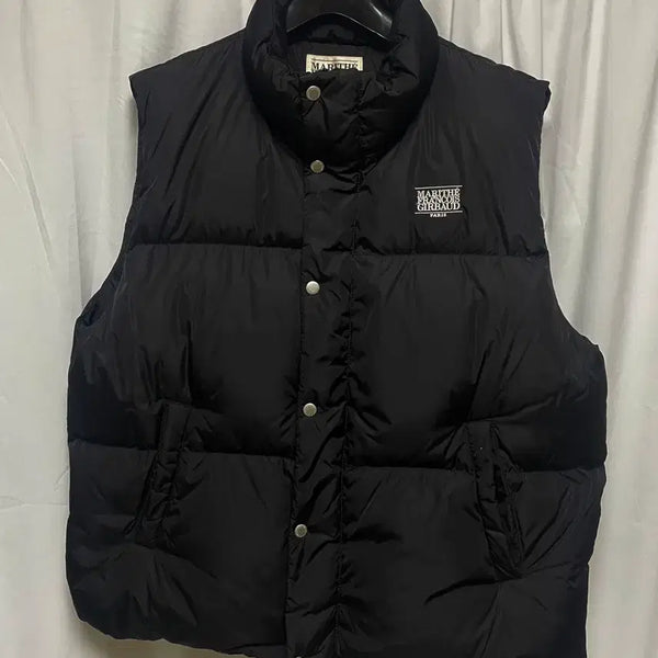 [BUNJANG] Marithe Francois Girbaud Padded Vest XL Black / no.211 마리떼 프랑소와 블랙 패딩조끼 xl 상태 굿