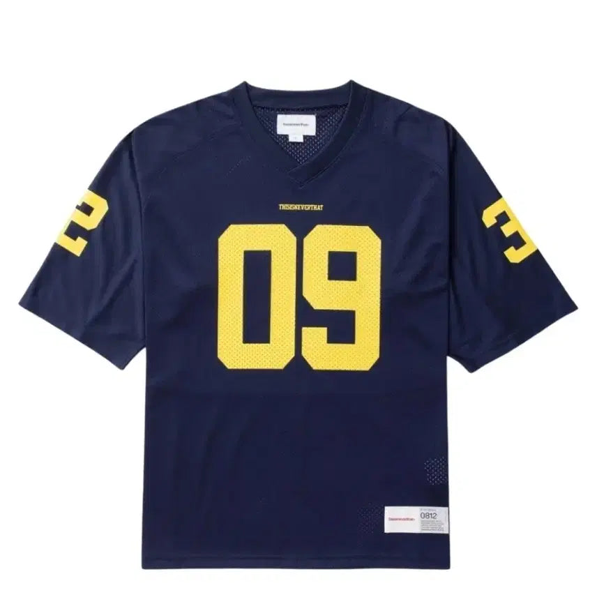 [BUNJANG] Thisisneverthat Cropped Football Jersey / 크롭 디네댓 풋볼 져지(택포)