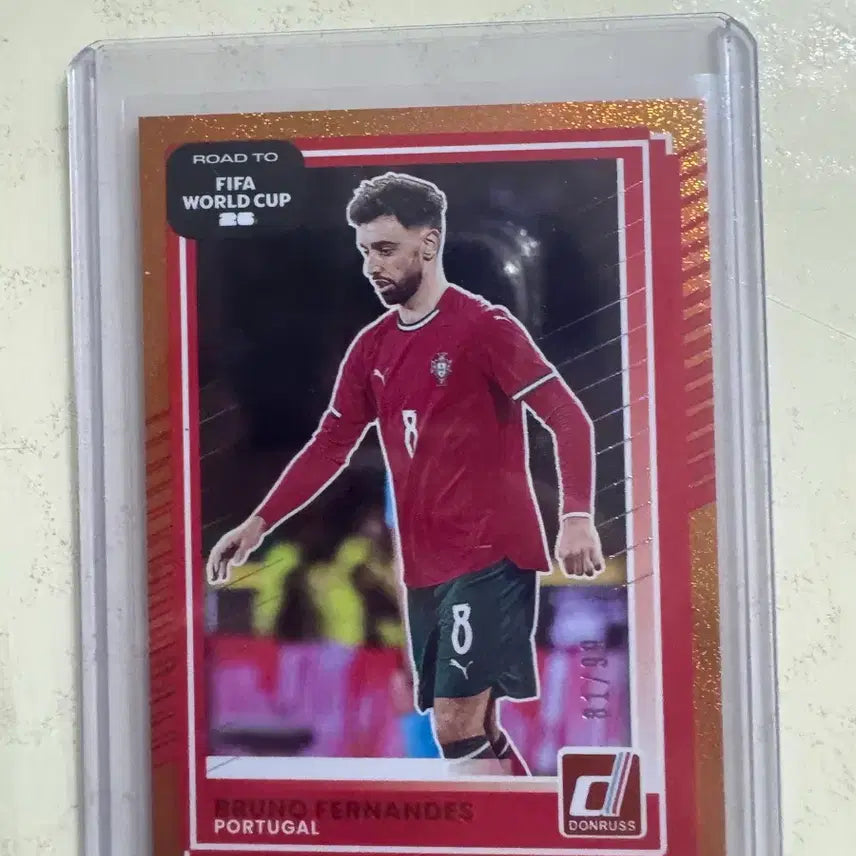 [BUNJANG] Bruno Fernandes 81/99 2026 World Cup Donruss Card / 브루노 페르난데스 81/99 2026 월드컵 돈러스 카드
