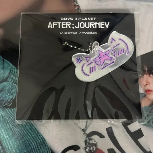 [BUNJANG] BOYS PLANET Hui Woon Yi Jeong Mirror Keyring / 보이즈플래닛 휘브 전이정 미러 키링