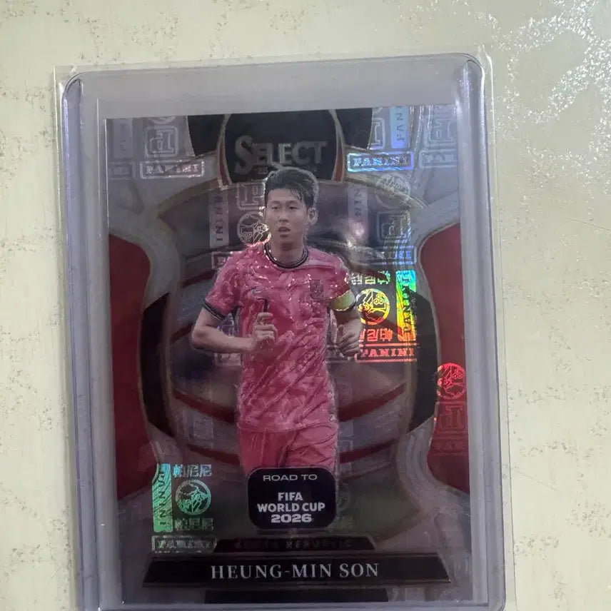 [BUNJANG] Panini Son Heung-min 50/61 2026 World Cup Select Card / 파니니 손흥민 50/61 2026 월드컵 SELECT 카드