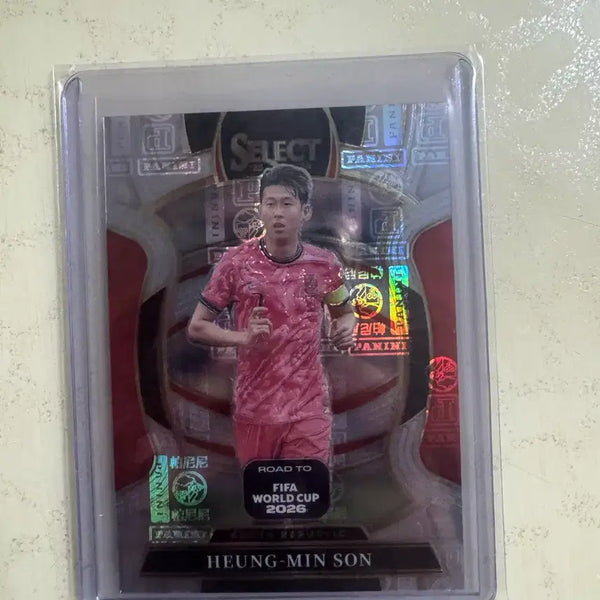 [BUNJANG] Panini Son Heung-min 50/61 2026 World Cup Select Card / 파니니 손흥민 50/61 2026 월드컵 SELECT 카드