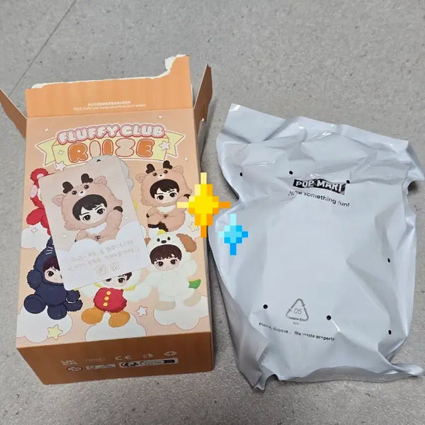 [BUNJANG] Pop Mart RISE Fluffy Doll Urakubam / 팝마트 라이즈 플러피 인형 우락밤(정가이하, 현물, 바로발송)