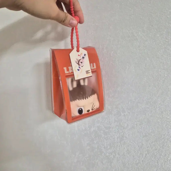 [BUNJANG] Labubu Suspicious Convenience Store Pinch Squishy Keychain / (정품)라부부 수상한 편의점 핀치 스퀴시 키링