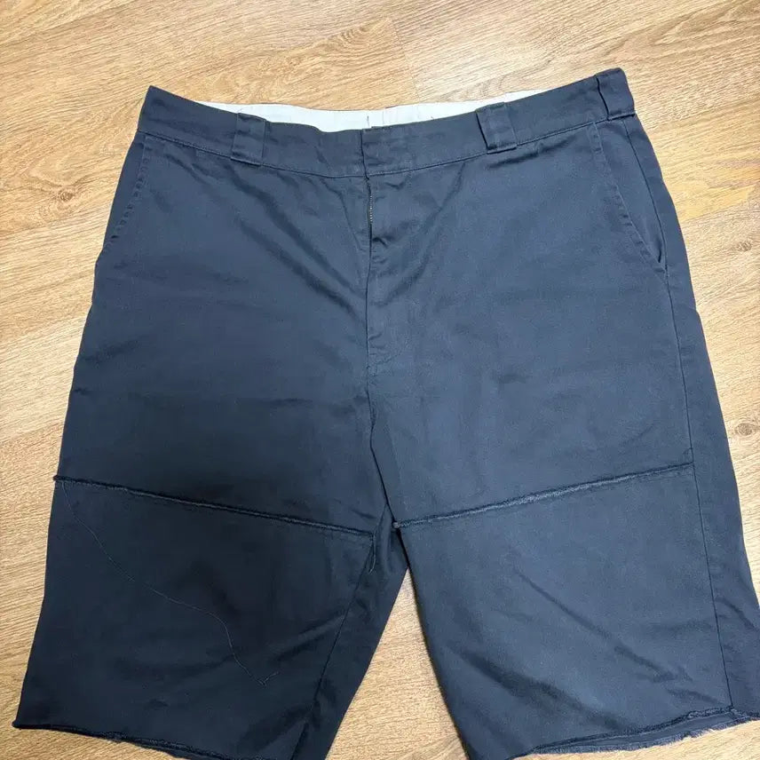 [BUNJANG] Rakoz D-Cut Double Knee Shorts Navy / (3) 뤡코즈 D컷 더블니 반바지 쇼츠 네이비