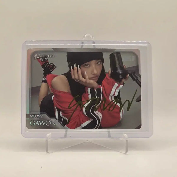[BUNJANG] TERECA MEOVV Gawon Printed Signed Card / 테레카 미야오(MEOVV) 가원 인쇄싸인 카드