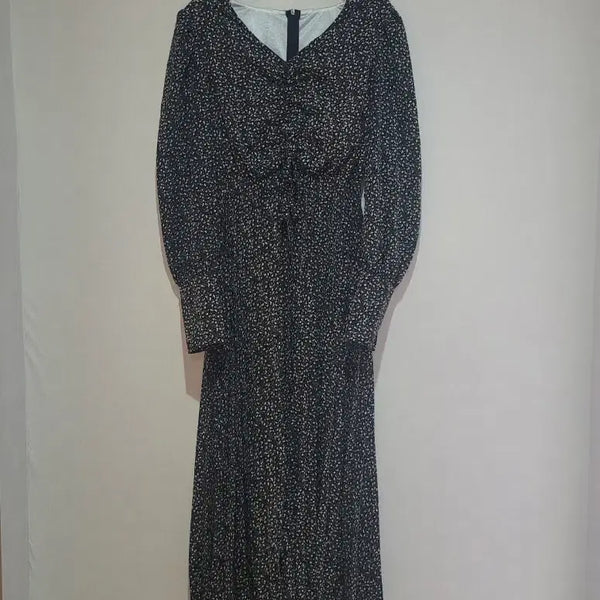 [BUNJANG] Flower Pattern Long Dress / (새상품) 플라워  롱원피스