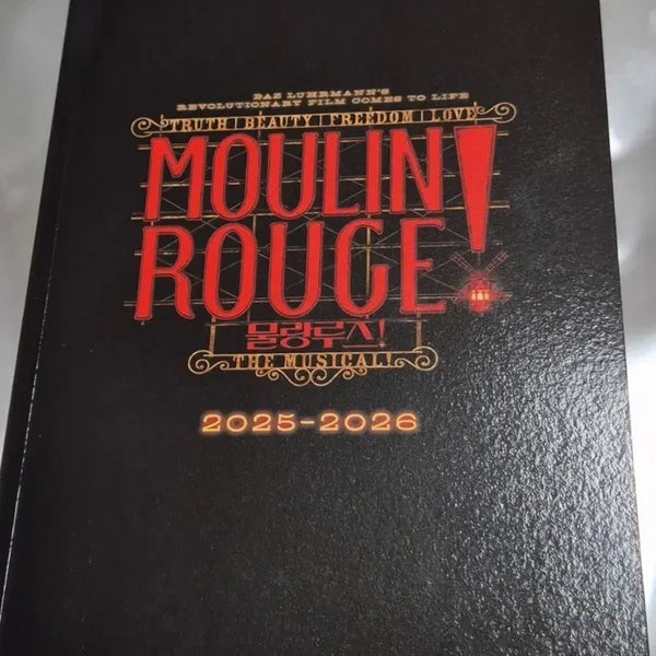 [BUNJANG] Moulin Rouge 2025-2026 Season Program Book / 물랑루즈 2차 프로그램북