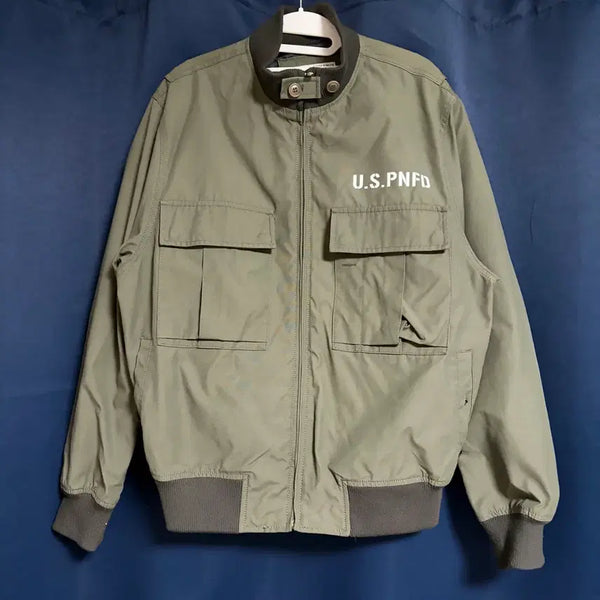 [BUNJANG] Penfield Khaki Bomber Jacket / U.S.PNFD 펜필드 카키색 항공점퍼
