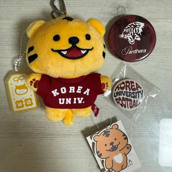 [BUNJANG] Korea University Hoi Character Keyring / 고려대학교 캐릭터 인형 호이 키링 (증정품 있음)