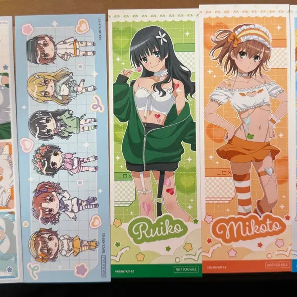 [BUNJANG] A Certain Scientific Railgun Ticket Type / 어떤 과학의 초전자포 티켓형 팝니다