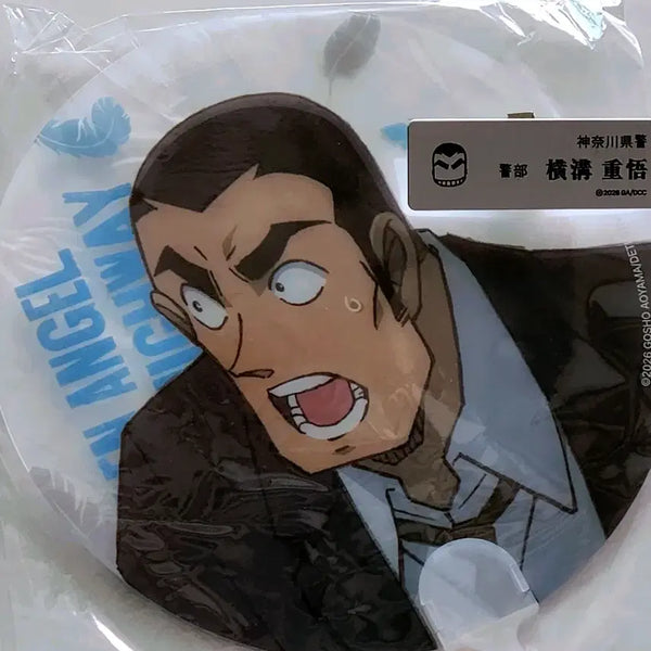 [BUNJANG] Detective Conan Highway of Tears Suguru Ippei Name Tag & Fan POB / 코난 하이웨이의 타천사 팝업 요코미조 쥬고 명찰, 특전 부채 양도