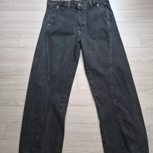 [BUNJANG] Compagno CPGN Curved Semi-Wide Jeans (Size 34) / 꼼파뇨 cpgn 커브드 세미와이드진 34사이즈
