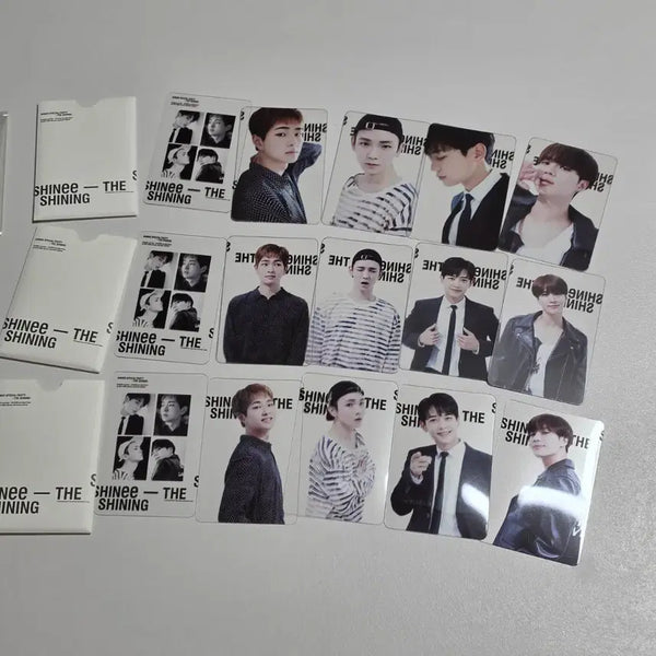 [BUNJANG] SHINee The Shining 2018 Fanmeeting Clear Photocard Set / 샤이니 2018 팬미팅 입장 포토카드 더 샤이닝