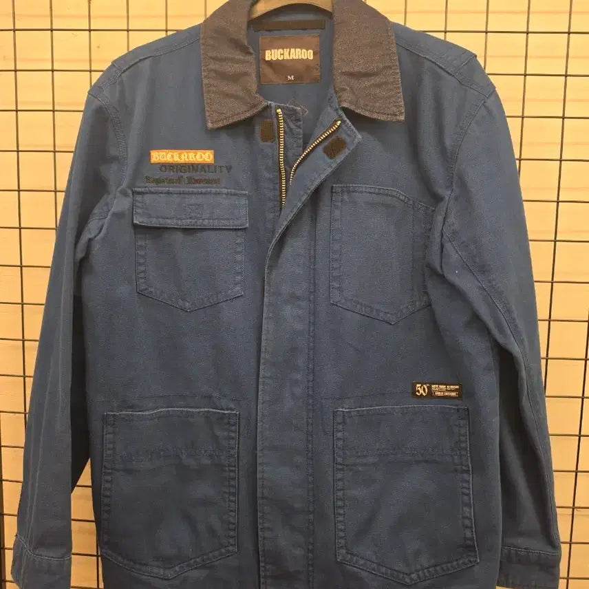 [BUNJANG] Buckaroo Suede Blouson Jacket (Size M) / 버카루 블루종 자켓 M