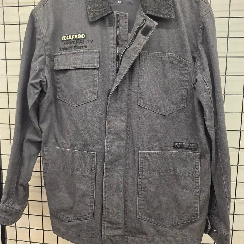 [BUNJANG] Buckaroo Originality Short Jacket Grey / 버카유 오리지날리티 숏 자켓 그레이