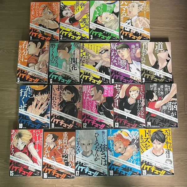 [BUNJANG] Haikyuu!! Remix Complete Set Volumes 1-19 with Special Extras / 하이큐 리믹스 1-19권 특전포함 전권