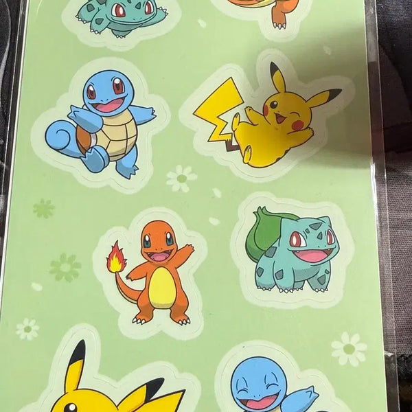[BUNJANG] Legoat Pokemon Collaboration Stickers / 레고트 포켓몬 콜라보 스티커