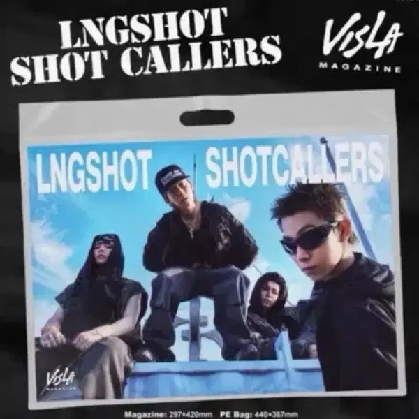 [BUNJANG] LNGSHOT SHOT CALLERS Magazine Version Album (Sealed) / 롱샷 매거진 앨범 shot callers 미개봉