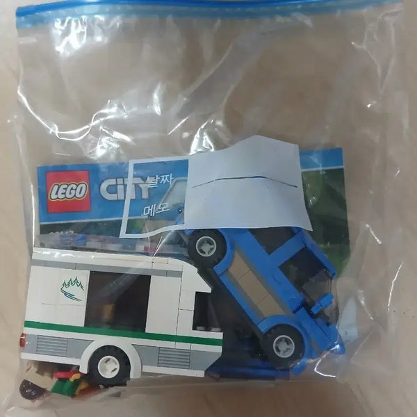 [BUNJANG] LEGO 60117 Vehicle and Camper Van / 레고 60117 자동차와 캠핑카