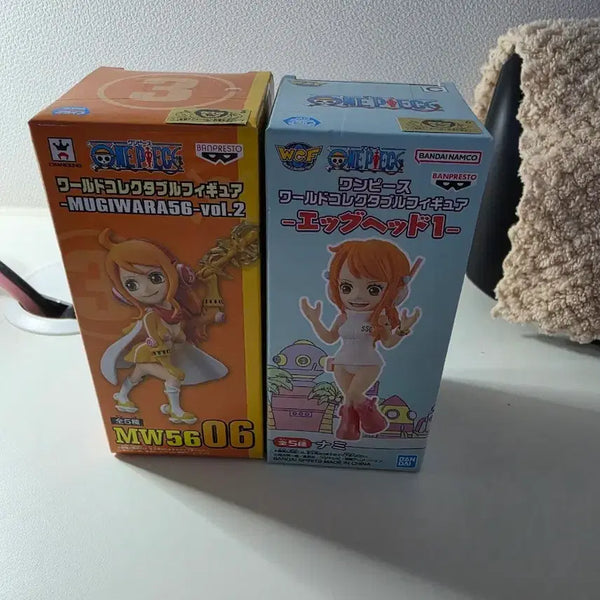 [BUNJANG] One Piece World Collectable Figure Nami Set / 원피스 월드 콜렉터블 피규어 나미  세트