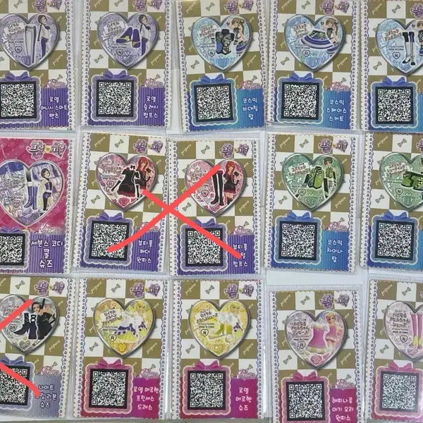 [BUNJANG] Pripara Prism Stone Aikatsu Mini Coordi Ticket Promo / 프리파라 프리즘스톤 아이카츠 미니 코디티켓 프로모
