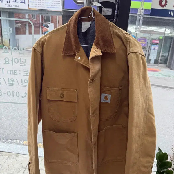 [BUNJANG] Carhartt Chore Coat Work Jacket Brown / 칼하트 초어코트 워크자켓 브라운