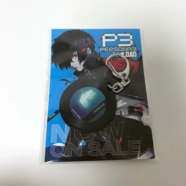 [BUNJANG] Persona 3 Reload Record Keychain (Sealed) / [미개봉] 페르소나3 리로드 레코드 키링
