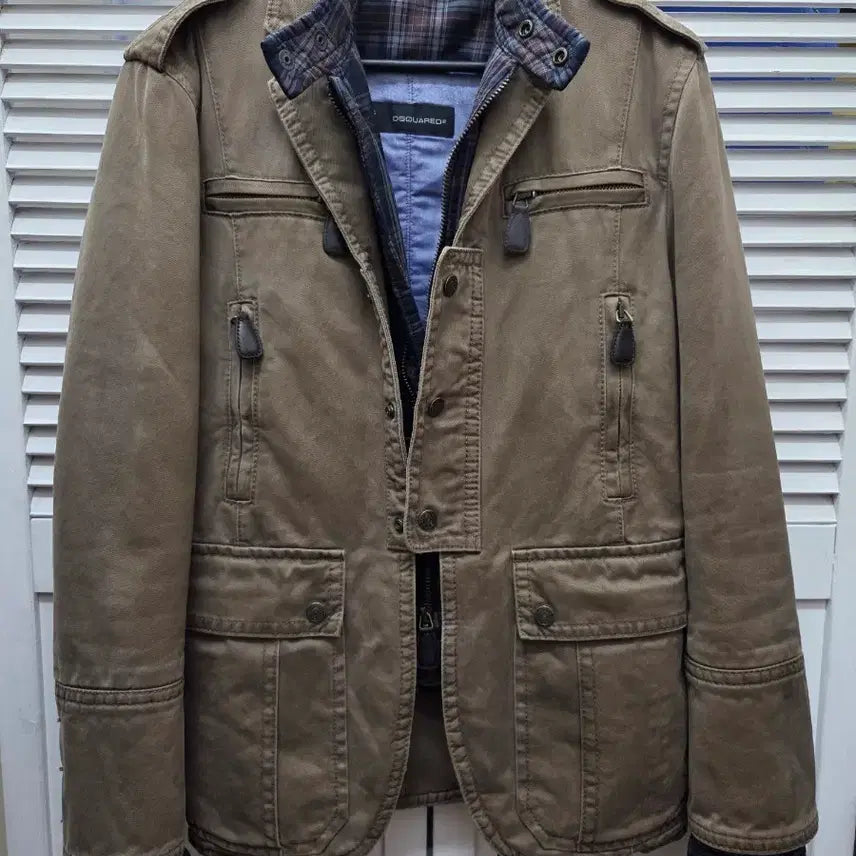 [BUNJANG] DSQUARED2 Layered Utility Jacket / 디스퀘어드2 레이어드 유틸리티 자켓