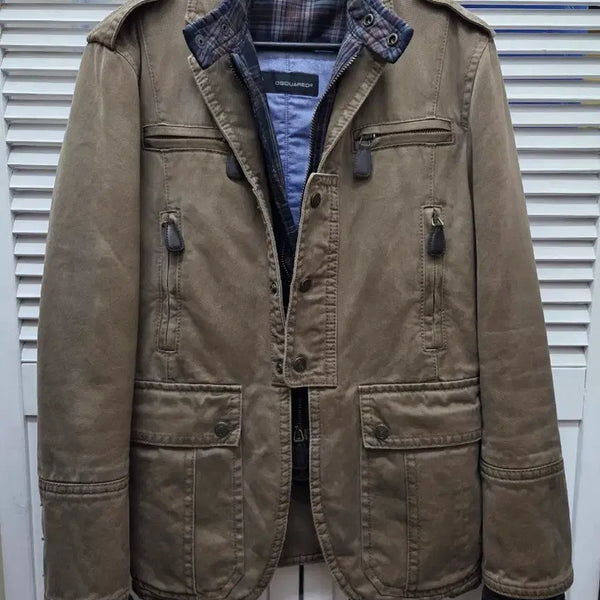 [BUNJANG] DSQUARED2 Layered Utility Jacket / 디스퀘어드2 레이어드 유틸리티 자켓