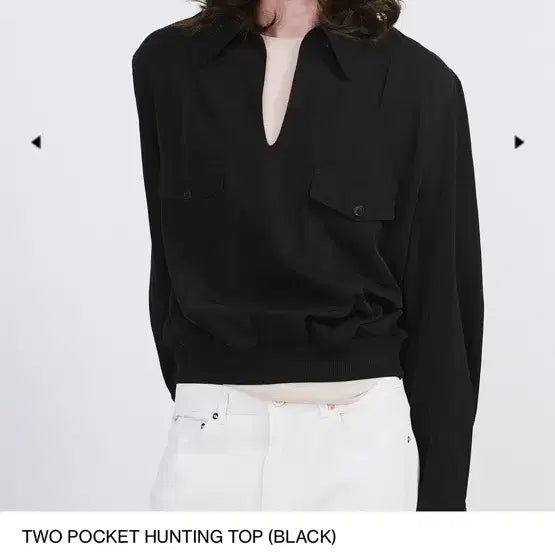 [BUNJANG] Recto Hunting Top Black M / 렉토 헌팅탑 블랙 M