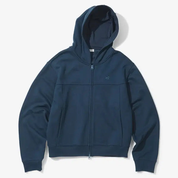 [BUNJANG] Code Graphy 26FW Symbol Hoodie Zip-Up - Blue Green / 코드그라피 26fw 후드집업
