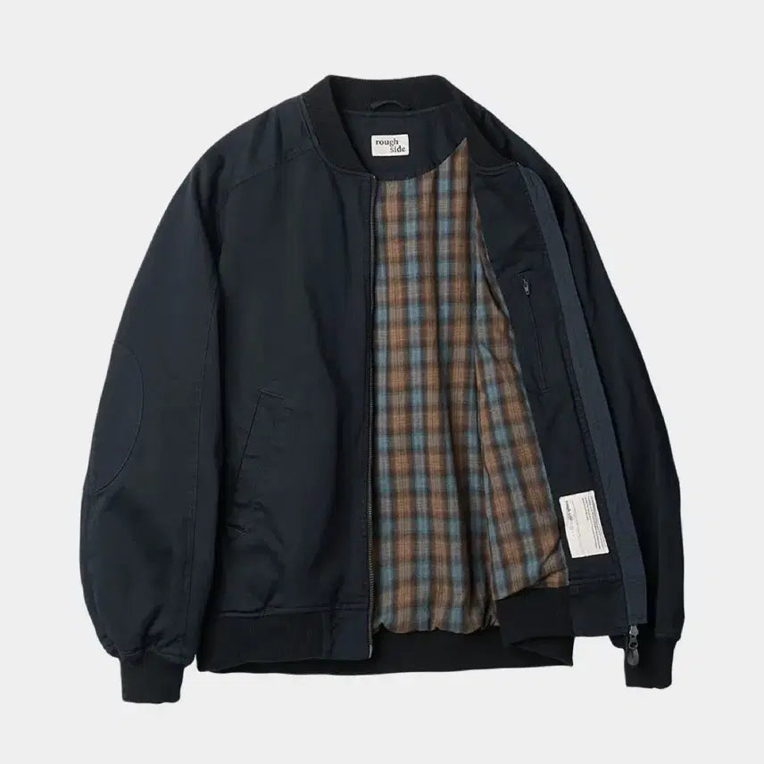 [BUNJANG] Roughside Horizon Bomber Jacket Navy Size 2 / 러프사이드 호라이즌 봄버 네이비 2사이즈 / Horizon bomber dark navy