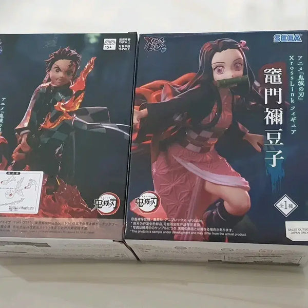 [BUNJANG] Sega Cross Link Demon Slayer Nezuko & Tanjiro Figure 2-Piece Bundle Set / 세가 크로스링크 귀멸의 칼날 네즈코 탄지로 피규어 2종 일괄