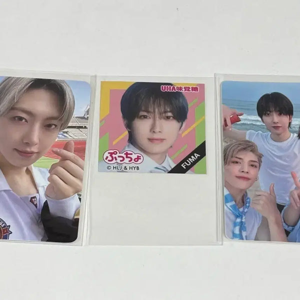 [BUNJANG] Fuma Makki Lucky Draw Photocard & Putcho Sticker Bundle Set / 후마 마키 타키 포카 풋쵸 스티커 양도