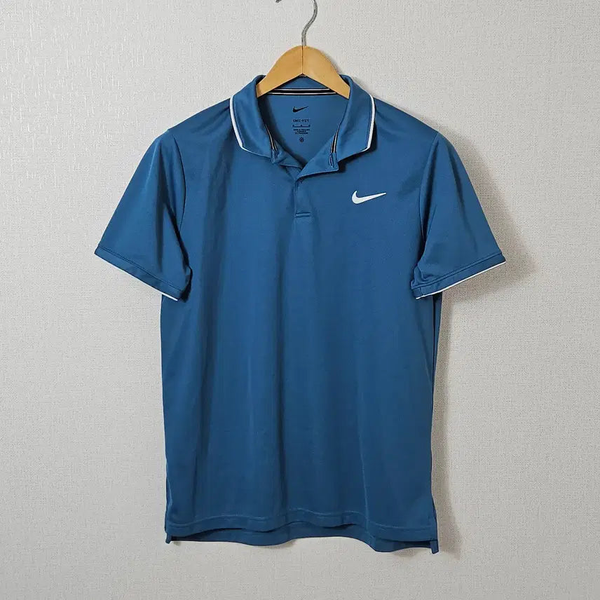 [BUNJANG] Nike Court Victory Solid Pique Performance Short Sleeve Polo T-Shirt / 나이키 코트 빅토리 폴로 반팔 카라티 솔리드 피케티 기능성 M 95