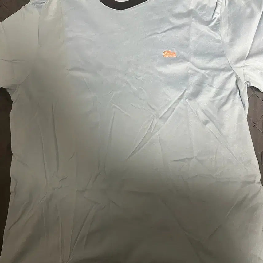 [BUNJANG] Lacoste Crew Neck Short Sleeve T-Shirt Sky Blue Size 5 (105) / 라코스테 라운드넥 반팔 티셔츠 하늘색 5사이즈 105팔아요