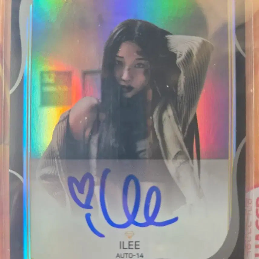 [BUNJANG] VVS ILEE Autographed Photocard / VVS 아일리 ILEE 친필싸인 인증오토