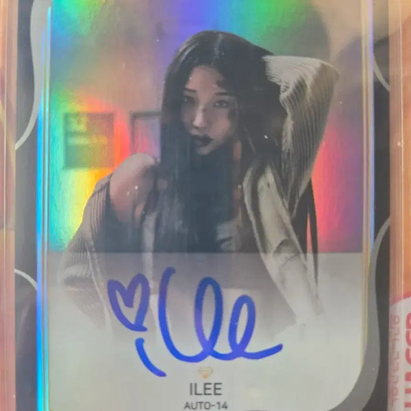 [BUNJANG] VVS ILEE Autographed Photocard / VVS 아일리 ILEE 친필싸인 인증오토