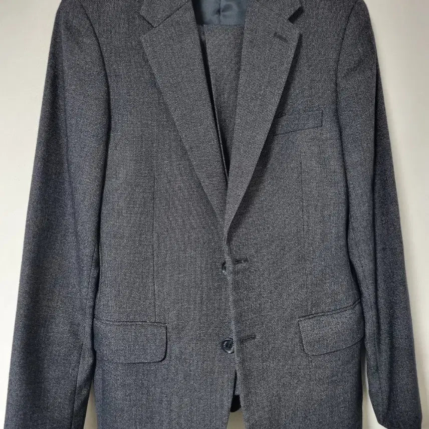 [BUNJANG] Men's Suit Set Dark Gray Size 95/80 / 남성 정장 세트 짙은 회색95/80