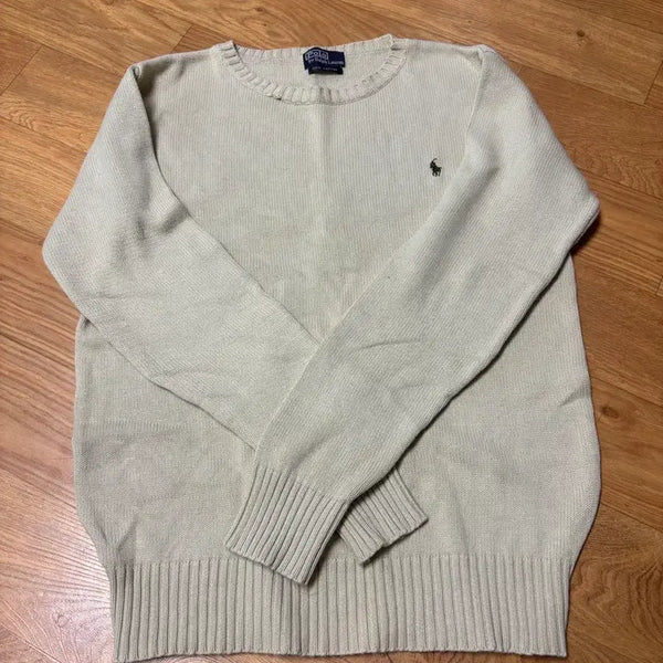 [BUNJANG] Polo Ralph Lauren Knit Beige / 폴로 랄프로렌 니트 베이지