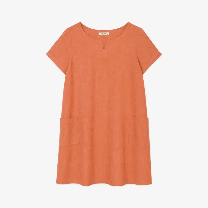 [BUNJANG] SAMANSA MOS2 100% Linen Dress Women / SAMANSA MOS2 사만사 모스 린넨 100% 원피스 - Women (6486)