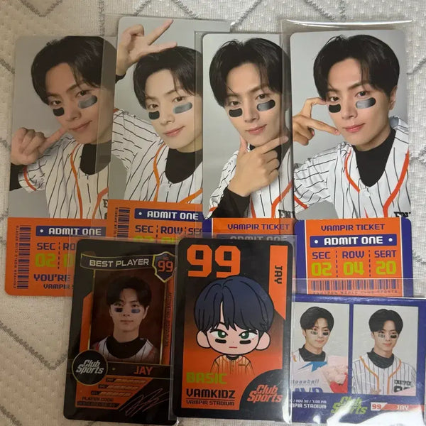 [BUNJANG] ENHYPEN JAY Sports Baseball Set / 엔하이픈 월드 제이 스포츠 야구 세트