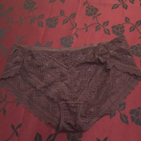 [BUNJANG] Lace Purple Panties / 레이스 자주색 팬티